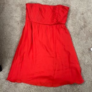 Red dressy dress